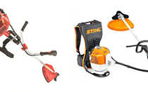Подбираем бензиновый триммер для травы