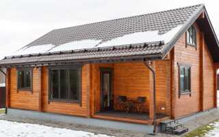 Как построить деревянный коттедж