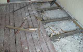 Как положить плитку на деревянный пол