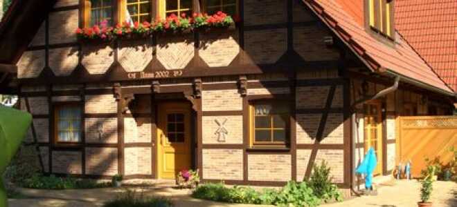 Фахверк что это. Дома в стиле фахверк. Фото и проекты.