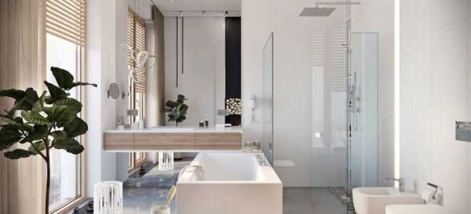 Сантехника для оформления современной ванной комнаты