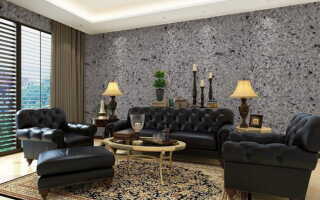 Жидкие обои в интерьере и как наносить самостоятельно