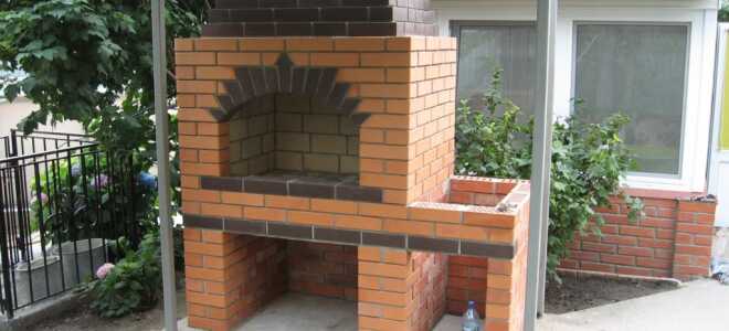 Мангал барбекю из кирпича своими руками. Фото инструкция