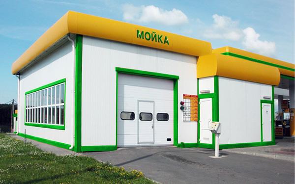 Современные здания из сэндвич панелей