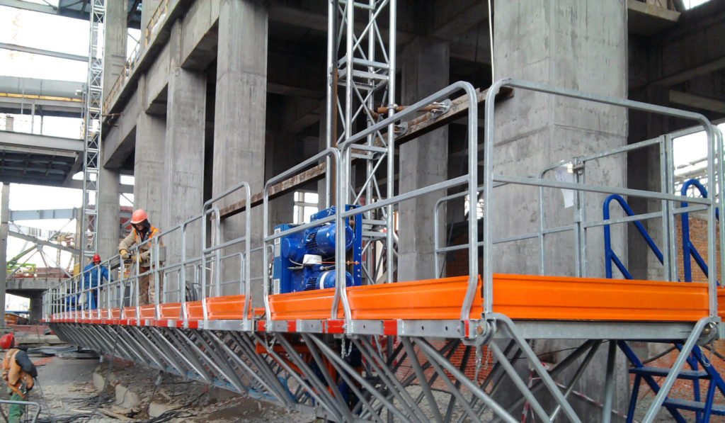 Фасадные платформы