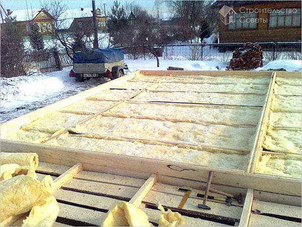 Делаем пол.