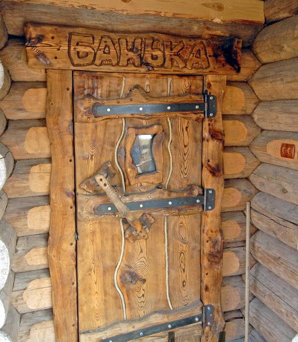 Дверь для бани и сауны
