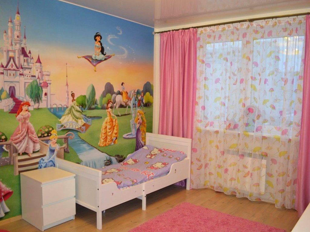 Фотообои в детской комнате