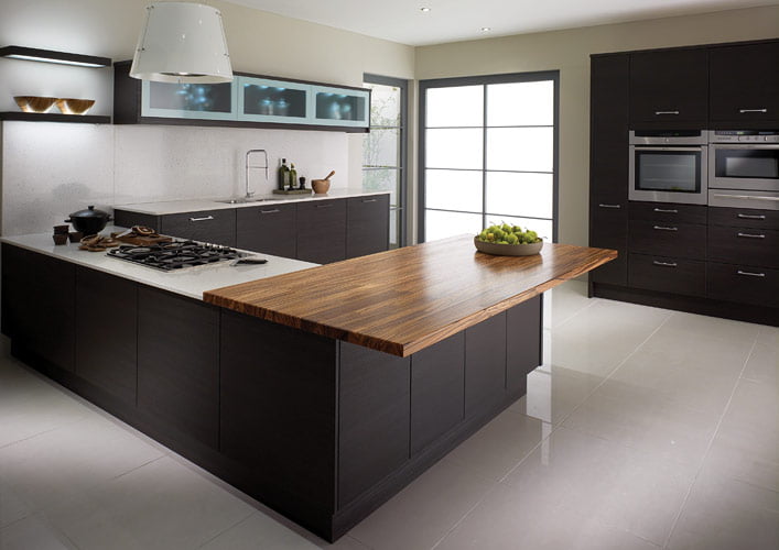 Мебель цвета венге в интерьере