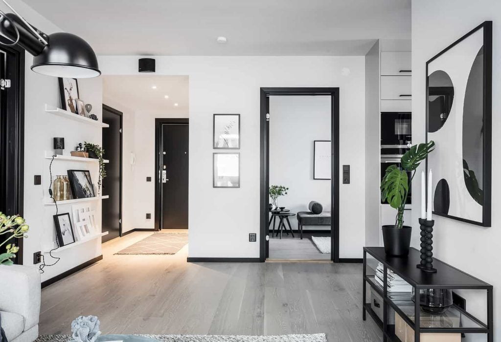 Мебель цвета венге в интерьере