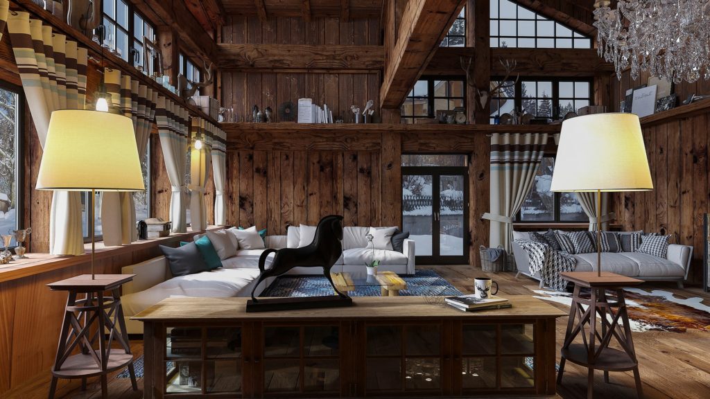 Мебель цвета венге в интерьере