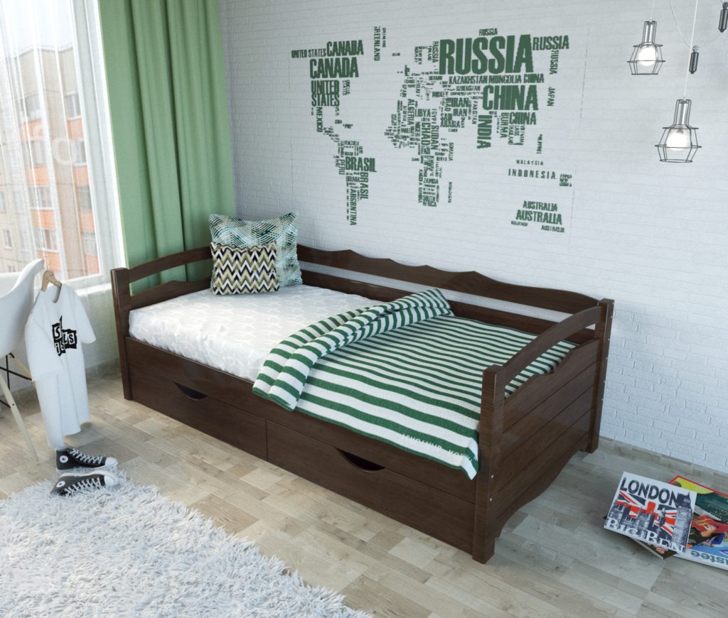 Мебель цвета венге в интерьере