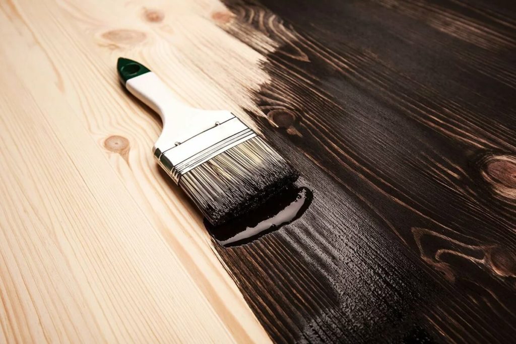 Окрашивание в цвет венге