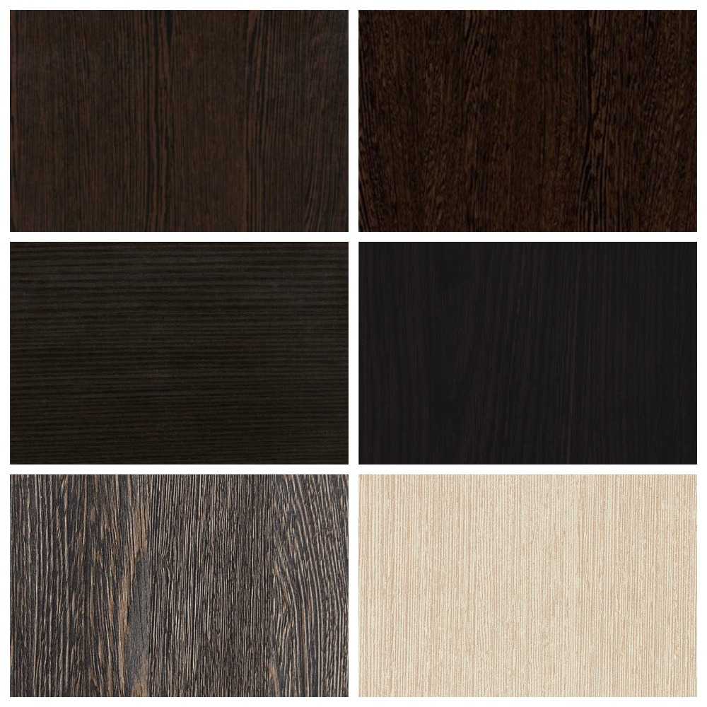 Разновидности цвета венге