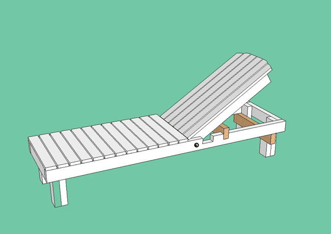 Шезлонг своими руками