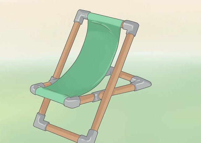 Шезлонг своими руками