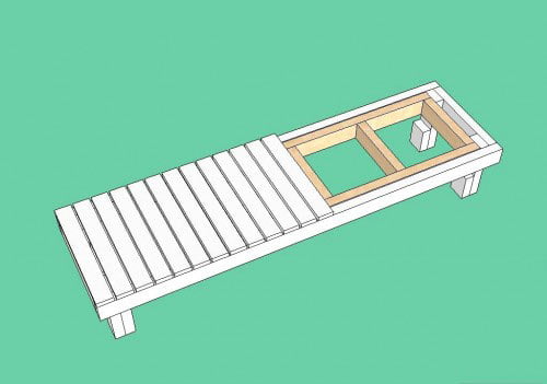 Шезлонг своими руками