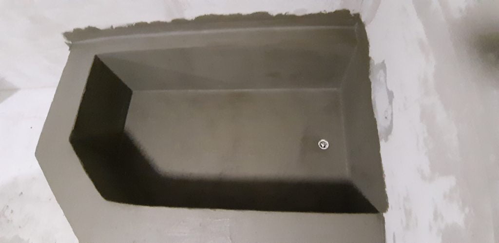 Ванна из газоблока